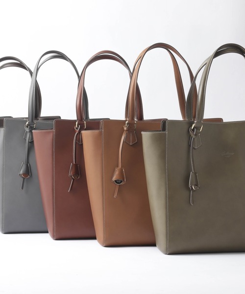 ABBEY MARKET(アビーマーケット)の「Boldrini Selleria メンズ レザートートバッグ 6853RL レッドライニング(ビジネスバッグ・メンズ・ブラック/グレー/ダークウッド/ダークブラウン/ブラウン・FREE)」の15枚目の写真