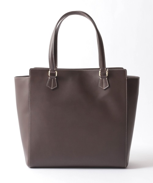 ABBEY MARKET(アビーマーケット)の「Boldrini Selleria メンズ レザートートバッグ 6853RL レッドライニング(ビジネスバッグ・メンズ・ブラック/グレー/ダークウッド/ダークブラウン/ブラウン・FREE)」の6枚目の写真