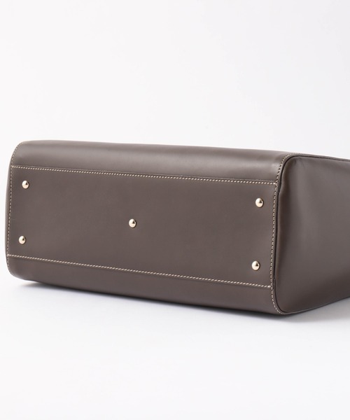 ABBEY MARKET(アビーマーケット)の「Boldrini Selleria メンズ レザートートバッグ 6853RL レッドライニング(ビジネスバッグ・メンズ・ブラック/グレー/ダークウッド/ダークブラウン/ブラウン・FREE)」の10枚目の写真