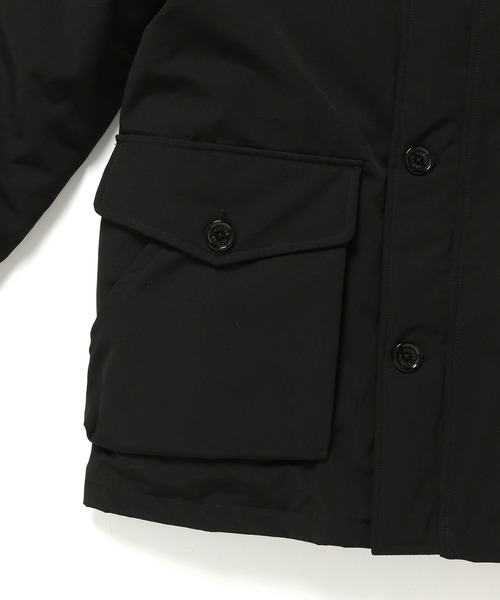 DANTON(ダントン)の「DANTON FAKE FUR HOODED DOWN JACKET(ダウンジャケット/コート・メンズ・グレー/ブラック/パープル・L/M)」の12枚目の写真