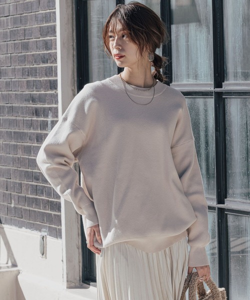 セール カラーニットクルーネックプルオーバー ニット セーター Bayflow ベイフロー のファッション通販 Zozotown