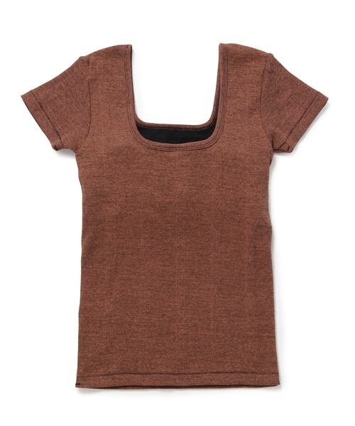 MILLER（ミラー）の「【Miller for ADAM ET ROPE'】別注Cup付Half Sleeve Tee（Tシャツ/カットソー・レディース・オレンジ/ブラック/グリーン・FREE）」の11枚目の写真