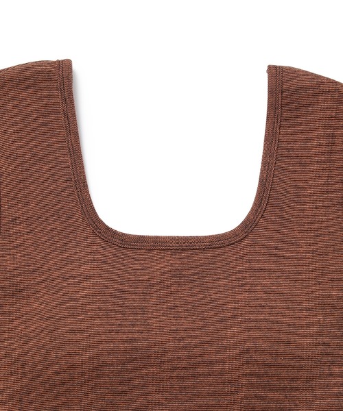 MILLER（ミラー）の「【Miller for ADAM ET ROPE'】別注Cup付Half Sleeve Tee（Tシャツ/カットソー・レディース・オレンジ/ブラック/グリーン・FREE）」の12枚目の写真