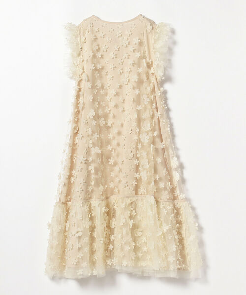 CAROLINA GLASER(カロリナ グレイサー)の「CAROLINA GLASER / フラワーワンピース(ワンピース・レディース・ベージュ/ブラック・ONE SIZE)」の16枚目の写真