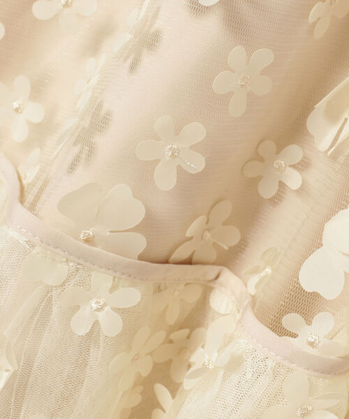 CAROLINA GLASER(カロリナ グレイサー)の「CAROLINA GLASER / フラワーワンピース(ワンピース・レディース・ベージュ/ブラック・ONE SIZE)」の14枚目の写真