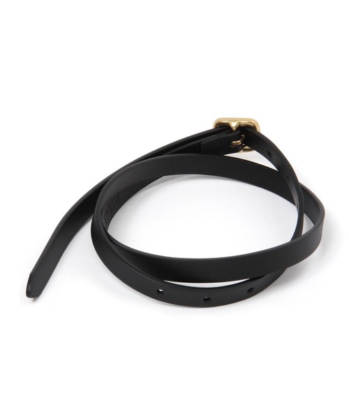 LEPSIM（レプシィム）の「シンプルバックルベルト　259283（ベルト・レディース・ブラウン/ブラック・ONE SIZE）」の3枚目の写真