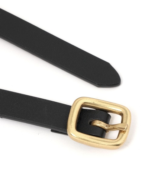 LEPSIM（レプシィム）の「シンプルバックルベルト　259283（ベルト・レディース・ブラウン/ブラック・ONE SIZE）」の4枚目の写真