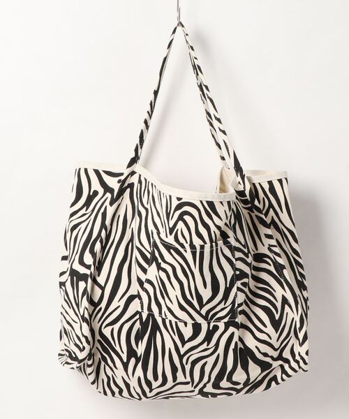 セール】ゼブラキャンバストートバッグ（トートバッグ）｜coca
