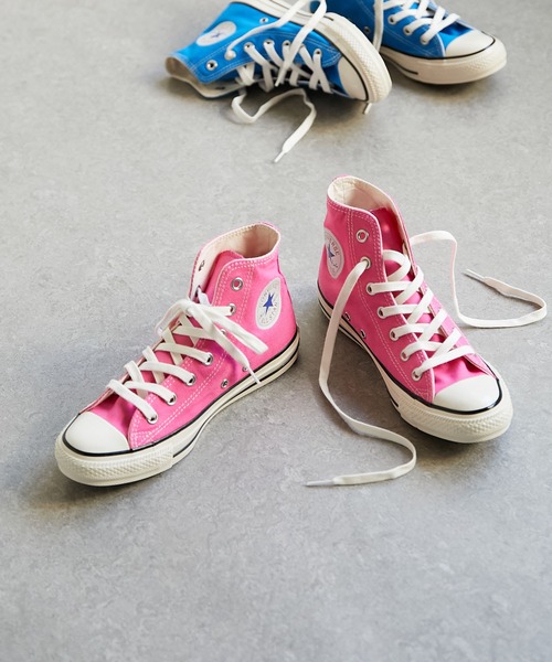 CONVERSE(コンバース)の「<ZOZO限定>【CONVERSE】ALLSTAR US COLORS HI(スニーカー・レディース・ピンク/ブルー/グリーン・23cm/23.5cm/24cm/24.5cm)」の3枚目の写真