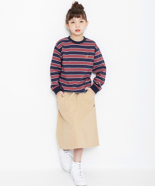 NAUTICA(ノーティカ)の「【NAUTICA/ノーティカ】飾りベルト付きスカート(スカート・キッズ・ベージュ/ネイビー・150/140/130/120)」の14枚目の写真