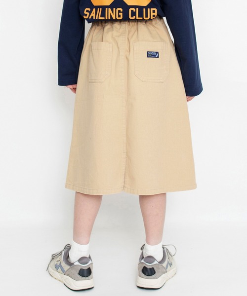 NAUTICA(ノーティカ)の「【NAUTICA/ノーティカ】飾りベルト付きスカート(スカート・キッズ・ベージュ/ネイビー・150/140/130/120)」の4枚目の写真