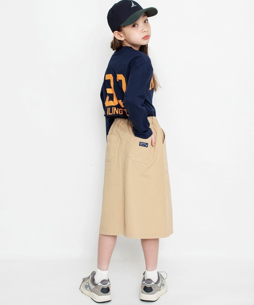 NAUTICA(ノーティカ)の「【NAUTICA/ノーティカ】飾りベルト付きスカート(スカート・キッズ・ベージュ/ネイビー・150/140/130/120)」の8枚目の写真