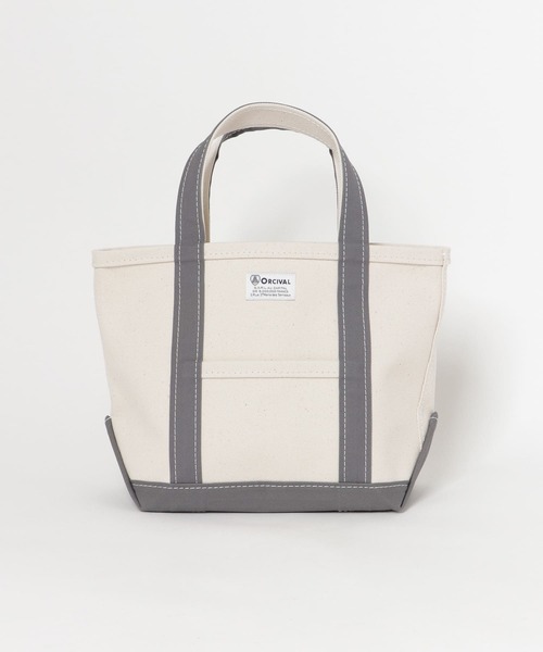 ORCIVAL（オーシバル）の「ORCIVAL　キャンバストートバッグ（トートバッグ・レディース・グレー系その他/ブラウン系その他/ベージュ系その他/パープル系その他・ONE）」の11枚目の写真