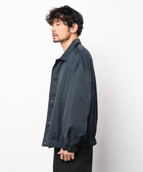 Confirm（コンファーム）の「Confirm / コンファーム 【セットアップ対応】ルーズショートステンブルゾン（ブルゾン・メンズ・オフホワイト/ダークブルー/ブラック/アッシュブラウン・M/L）」の6枚目の写真