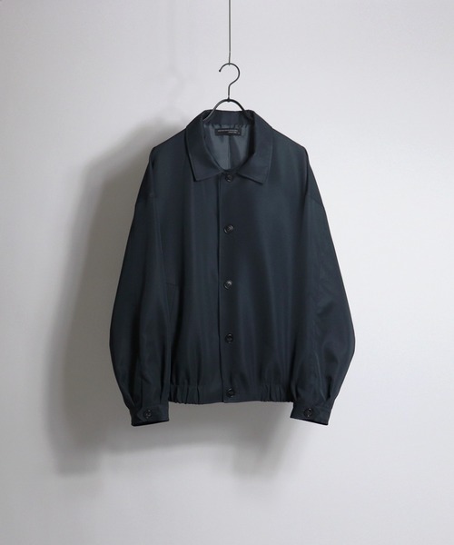 Confirm（コンファーム）の「Confirm / コンファーム 【セットアップ対応】ルーズショートステンブルゾン（ブルゾン・メンズ・オフホワイト/ダークブルー/ブラック/アッシュブラウン・M/L）」の9枚目の写真