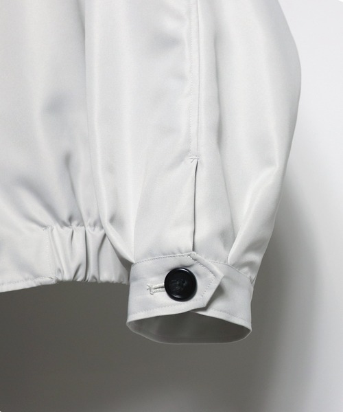 Confirm（コンファーム）の「Confirm / コンファーム 【セットアップ対応】ルーズショートステンブルゾン（ブルゾン・メンズ・オフホワイト/ダークブルー/ブラック/アッシュブラウン・M/L）」の21枚目の写真