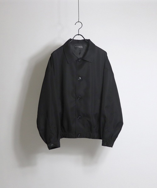 Confirm（コンファーム）の「Confirm / コンファーム 【セットアップ対応】ルーズショートステンブルゾン（ブルゾン・メンズ・オフホワイト/ダークブルー/ブラック/アッシュブラウン・M/L）」の18枚目の写真