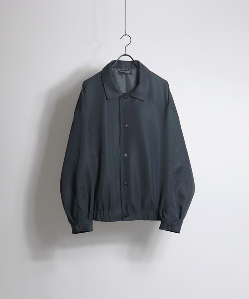 Confirm（コンファーム）の「Confirm / コンファーム 【セットアップ対応】ルーズショートステンブルゾン（ブルゾン・メンズ・オフホワイト/ダークブルー/ブラック/アッシュブラウン・M/L）」の16枚目の写真