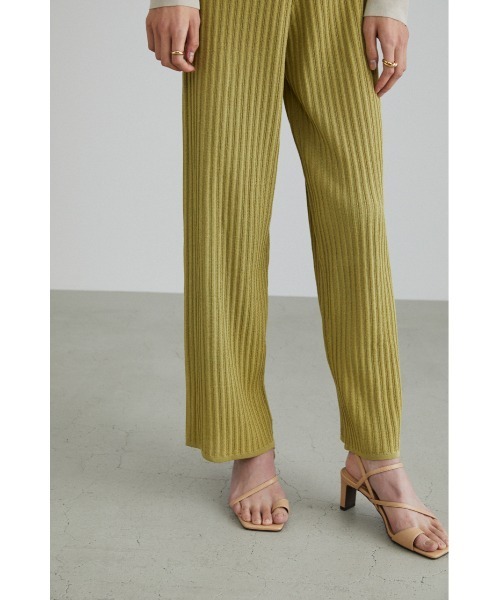 STYLEMIXER(スタイルミキサー)の「クロシェドライニットパンツ(その他パンツ・レディース・ライトベージュ/ライトグリーン/ブラック・MEDIUM/SMALL)」の18枚目の写真