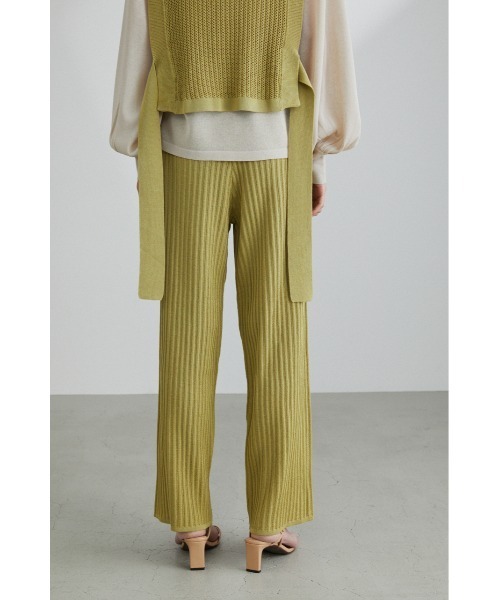 STYLEMIXER(スタイルミキサー)の「クロシェドライニットパンツ(その他パンツ・レディース・ライトベージュ/ライトグリーン/ブラック・MEDIUM/SMALL)」の19枚目の写真