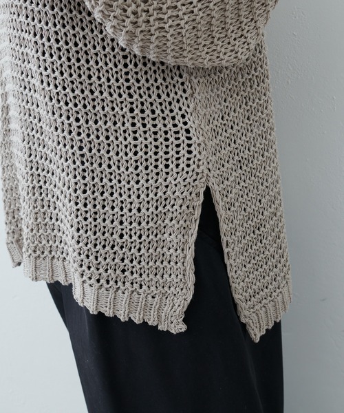 PUAL CE CIN（ピュアルセシン）の「リリーヤーンプルオーバー（ニット/セーター・レディース・ベージュ/グレー/アイボリー・FREE）」の20枚目の写真