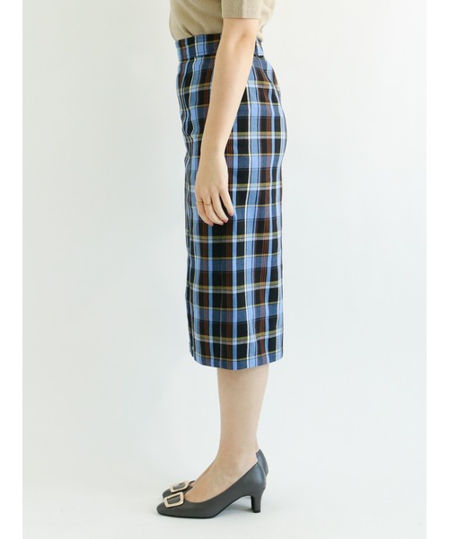 Te chichi(テチチ)の「【貴島明日香コラボ】チェックタイトスカート(スカート・レディース・ブラック/グレー/オフホワイト・SMALL/MEDIUM)」の13枚目の写真