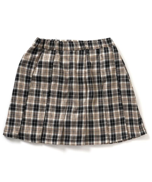 algy（アルジー）の「ロゴテーププリーツスカパン（スカート・キッズ・ベージュ/ラベンダー/ブラック・XX-SMALL/SMALL/MEDIUM/X-SMALL）」の6枚目の写真