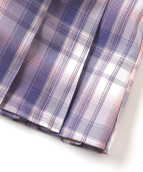 algy（アルジー）の「ロゴテーププリーツスカパン（スカート・キッズ・ベージュ/ラベンダー/ブラック・XX-SMALL/SMALL/MEDIUM/X-SMALL）」の12枚目の写真