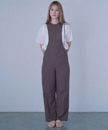 Ray BEAMS | Ray BEAMS / アシメ ストラップ サロペット(サロペット/オーバーオール)