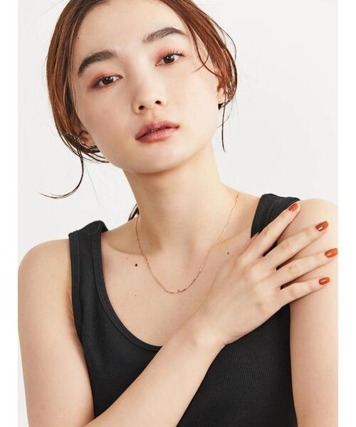 AMERICAN HOLIC（アメリカンホリック）の「【WEB限定】細チェーンネックレス（ネックレス・レディース・シルバー/ゴールド・FREE）」の10枚目の写真