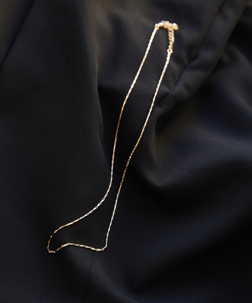 AMERICAN HOLIC（アメリカンホリック）の「【WEB限定】細チェーンネックレス（ネックレス・レディース・シルバー/ゴールド・FREE）」の4枚目の写真