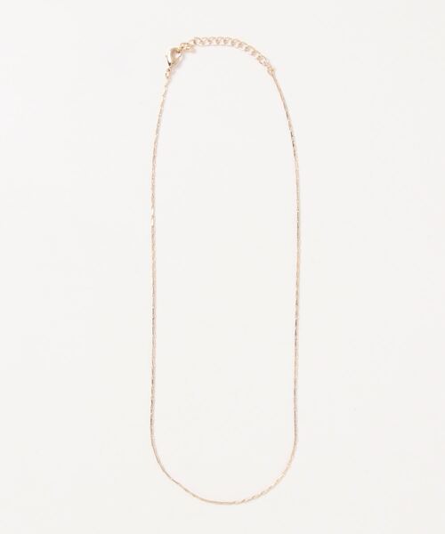 AMERICAN HOLIC（アメリカンホリック）の「【WEB限定】細チェーンネックレス（ネックレス・レディース・シルバー/ゴールド・FREE）」の18枚目の写真