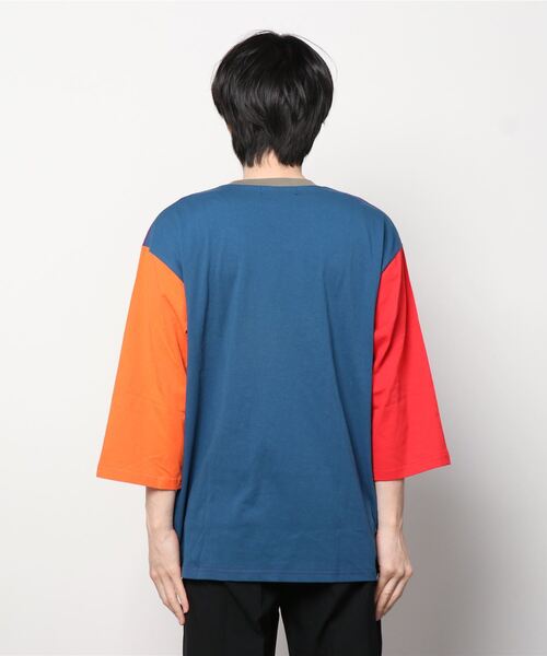 ALDIES(アールディーズ)の「Born Slippy Half Sleeve T / ボーンスリッピーハーフスリーブT(Tシャツ/カットソー・メンズ・ホワイト/マルチ/ブラック・MEDIUM/LARGE/SMALL)」の14枚目の写真