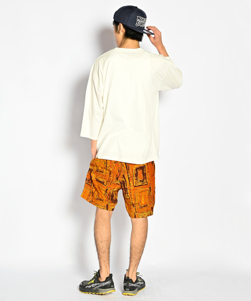 ALDIES(アールディーズ)の「Born Slippy Half Sleeve T / ボーンスリッピーハーフスリーブT(Tシャツ/カットソー・メンズ・ホワイト/マルチ/ブラック・MEDIUM/LARGE/SMALL)」の7枚目の写真