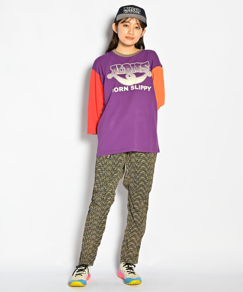 ALDIES(アールディーズ)の「Born Slippy Half Sleeve T / ボーンスリッピーハーフスリーブT(Tシャツ/カットソー・メンズ・ホワイト/マルチ/ブラック・MEDIUM/LARGE/SMALL)」の17枚目の写真