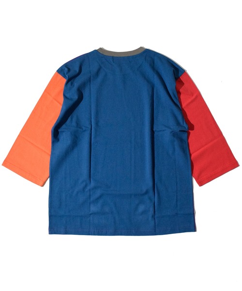 ALDIES(アールディーズ)の「Born Slippy Half Sleeve T / ボーンスリッピーハーフスリーブT(Tシャツ/カットソー・メンズ・ホワイト/マルチ/ブラック・MEDIUM/LARGE/SMALL)」の6枚目の写真