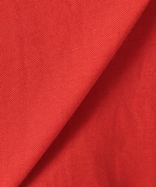 Simplicite(サンプリシテ)の「リネンレーヨンパフワンピース(ワンピース・レディース・ブラック/ブルー/レッド・FREE)」の5枚目の写真