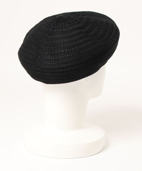 TINA：JOJUN（ティーナジョジュン）の「透かし編み サマーベレー帽 TINA：JOJUN（ハンチング/ベレー帽・レディース・ベージュ/ブラック・F）」の13枚目の写真