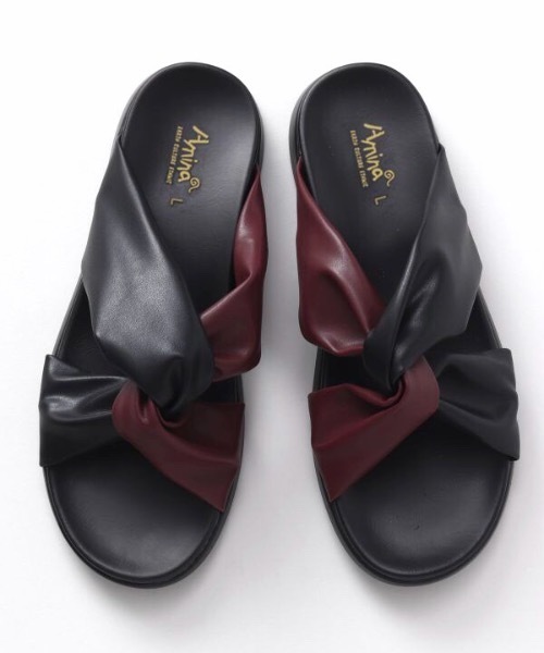 チャイハネ（チャイハネ）の「【チャイハネ】バイカラークロスMEN'Sサンダル（サンダル・メンズ・ブラック/ベージュ/カーキ・LL/L）」の6枚目の写真