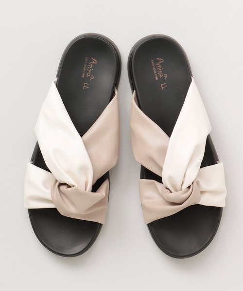 チャイハネ（チャイハネ）の「【チャイハネ】バイカラークロスMEN'Sサンダル（サンダル・メンズ・ブラック/ベージュ/カーキ・LL/L）」の11枚目の写真