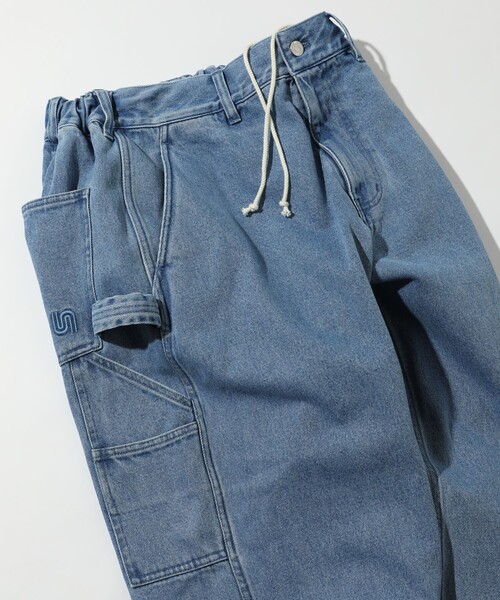 Firsthand(ファーストハンド)の「UN/ユーエヌ PAINTER PANTS(デニムパンツ・メンズ・ネイビー/ブルー・MEDIUM/LARGE)」の20枚目の写真