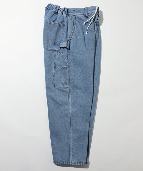 Firsthand(ファーストハンド)の「UN/ユーエヌ PAINTER PANTS(デニムパンツ・メンズ・ネイビー/ブルー・MEDIUM/LARGE)」の7枚目の写真