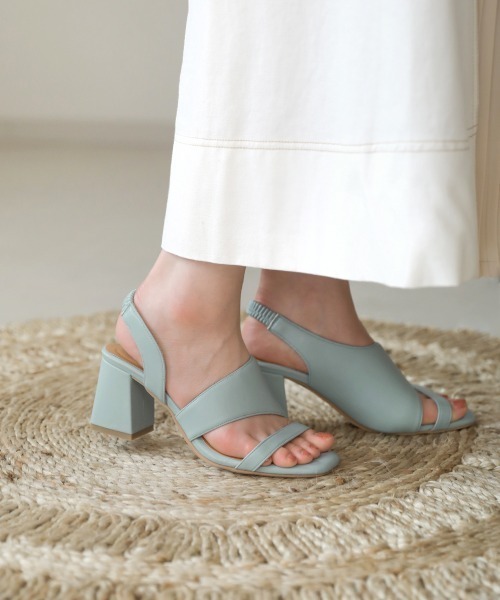 Bou Jeloud（ブージュルード）の「スネイルサンダル（サンダル・レディース・ライトブルー/ブラック/シルバー/アイボリー/モカ・S/M/L）」の19枚目の写真