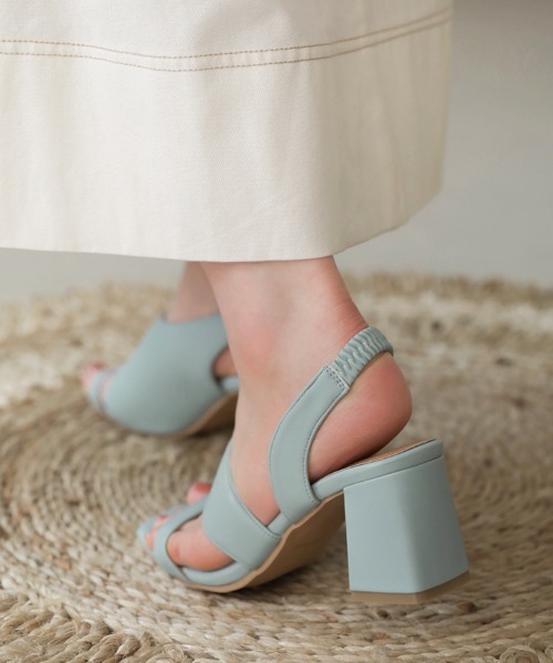 Bou Jeloud（ブージュルード）の「スネイルサンダル（サンダル・レディース・ライトブルー/ブラック/シルバー/アイボリー/モカ・S/M/L）」の17枚目の写真