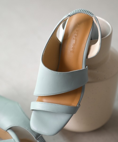 Bou Jeloud（ブージュルード）の「スネイルサンダル（サンダル・レディース・ライトブルー/ブラック/シルバー/アイボリー/モカ・S/M/L）」の15枚目の写真
