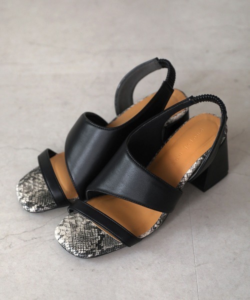 Bou Jeloud（ブージュルード）の「スネイルサンダル（サンダル・レディース・ライトブルー/ブラック/シルバー/アイボリー/モカ・S/M/L）」の16枚目の写真