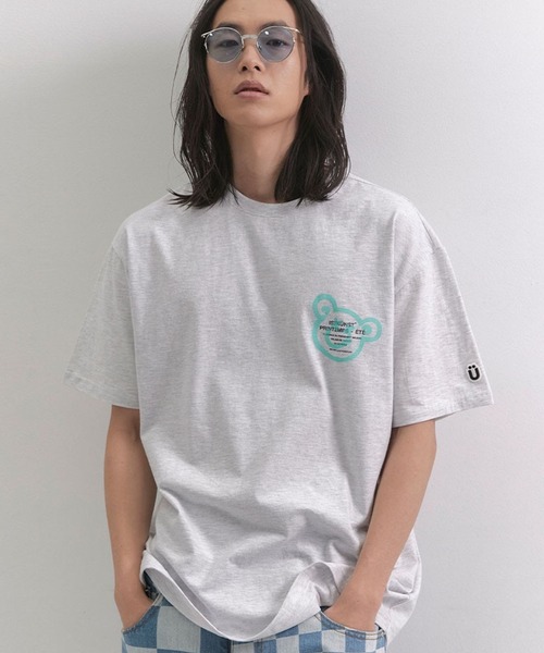 UNISEX】ISTKUNST／BEAR&SMILEY T 2275779（Tシャツ/カットソー