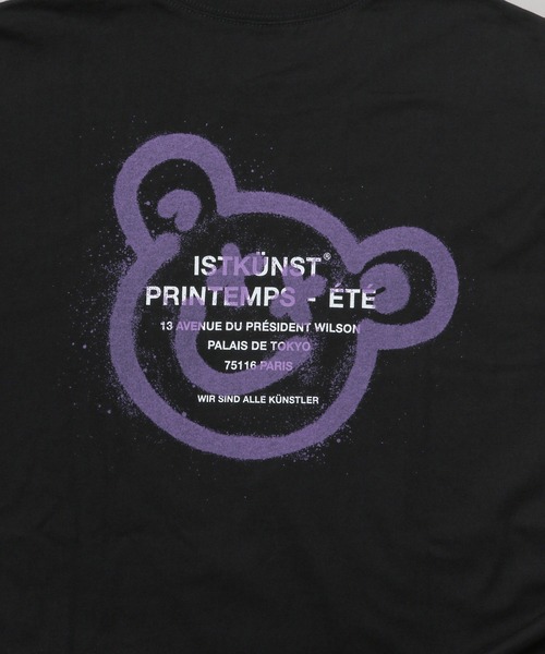 UNISEX】ISTKUNST／BEAR&SMILEY T 2275779（Tシャツ/カットソー