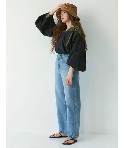 Ungrid（アングリッド）の「アシメフラットサンダル（サンダル・レディース・ブラック/グリーン系その他・S/M/L）」の11枚目の写真