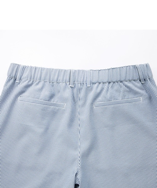 SPENDY'S Store（スペンディーズストア）の「ＣＯＯＬＭＡＸ（Ｒ）シアサッカーハーフパンツ（その他パンツ・メンズ・ネイビー/サックスブルー・LL/M/L）」の12枚目の写真